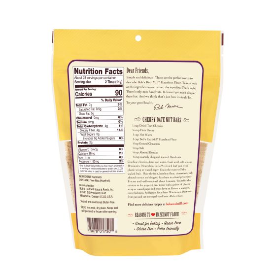 Bob's Red Mill Hazelnut Flour - Case of 4 - 3