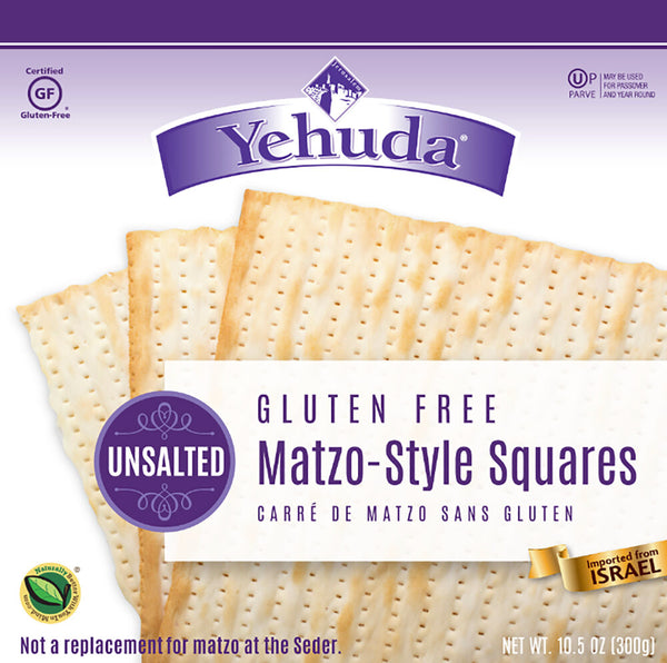 Yehuda Matzos Matzo Squares, Unsalted - 1