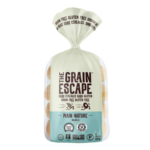 The Grain Escape Plain Bagels - 1