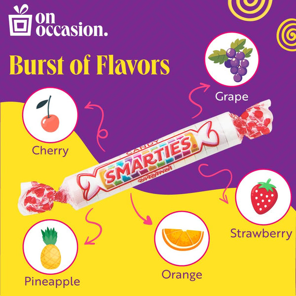 On Occasion Bulk Smarties Candy Rolls - 5