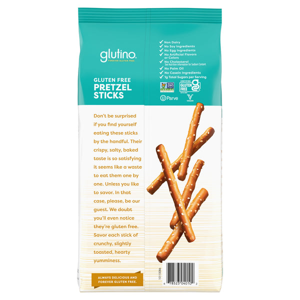 Glutino Pretzel STICKS 14oz. - 2