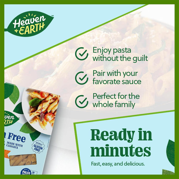 Heaven & Earth PENNE CASSAVA Pasta - 5