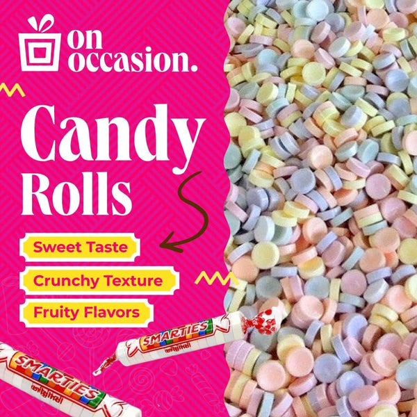 On Occasion Bulk Smarties Candy Rolls - 4