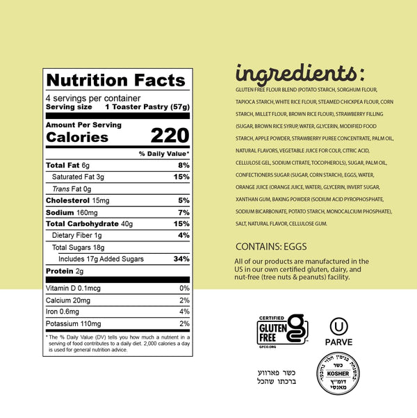 Katz Toaster Pastries - STRAWBERRY - 3