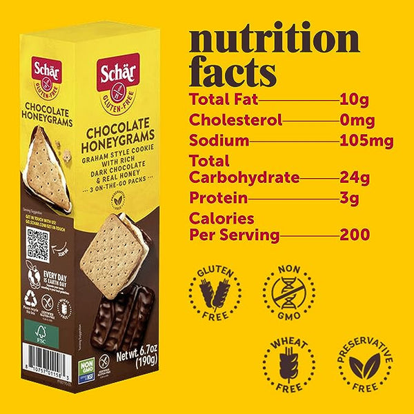 Schar Chocolate Honeygrams - 5