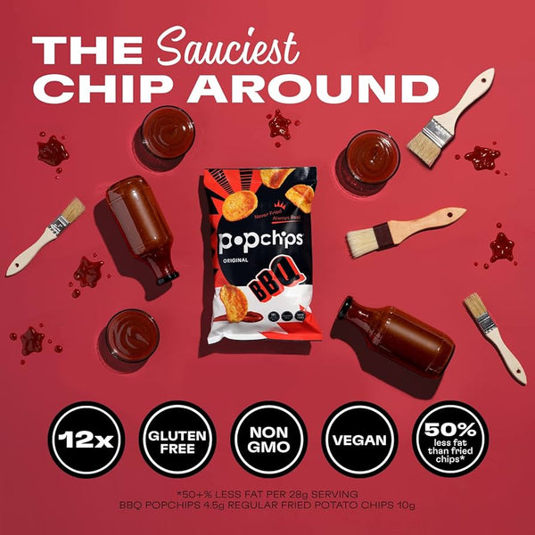 Popchips BBQ, 0.80 Oz Bag (Case of 24) - 6