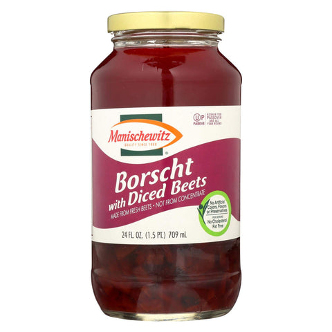 Manischewitz Borscht with Diced Beets