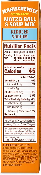 Manischewitz Potato Pancake Mix - Reduced Sodium - 2