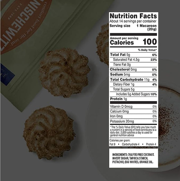 Manischewitz Pistachio Orange Macaroons - 3