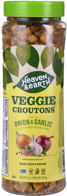 Heaven & Earth ONION & GARLIC Veggie Croutons