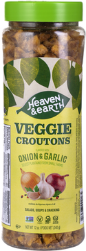 Heaven & Earth ONION & GARLIC Veggie Croutons - 1