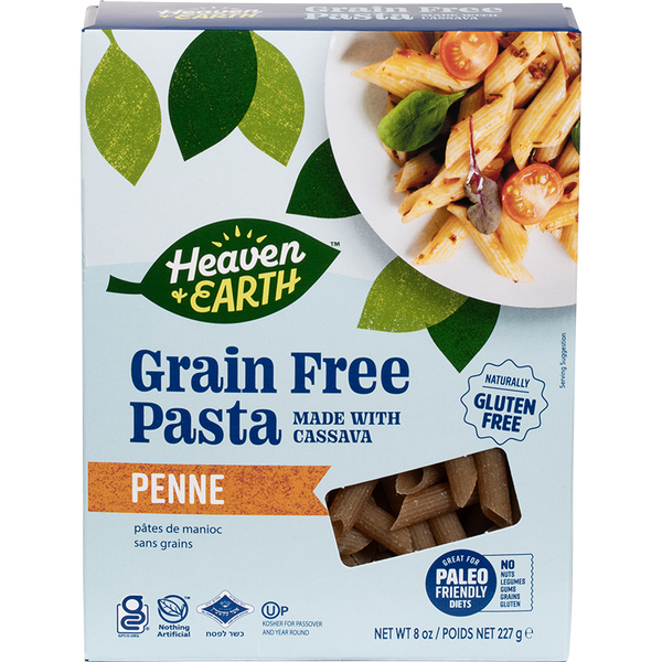 Heaven & Earth PENNE CASSAVA Pasta - 1