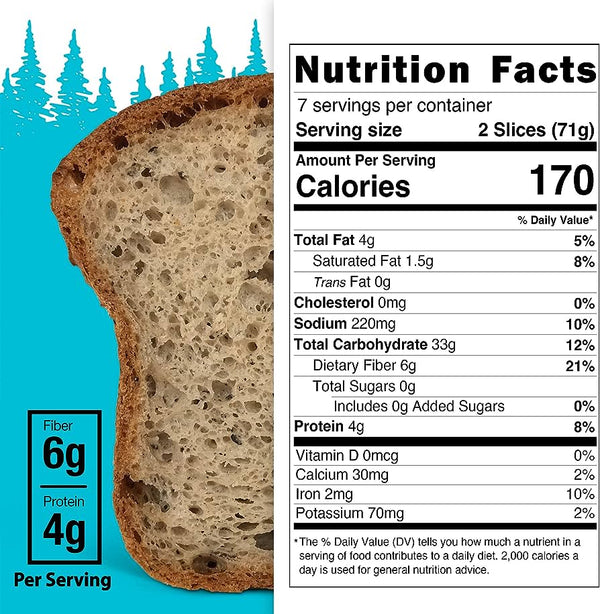 Happy Campers Gluten Free Classy Slice Bread - 7