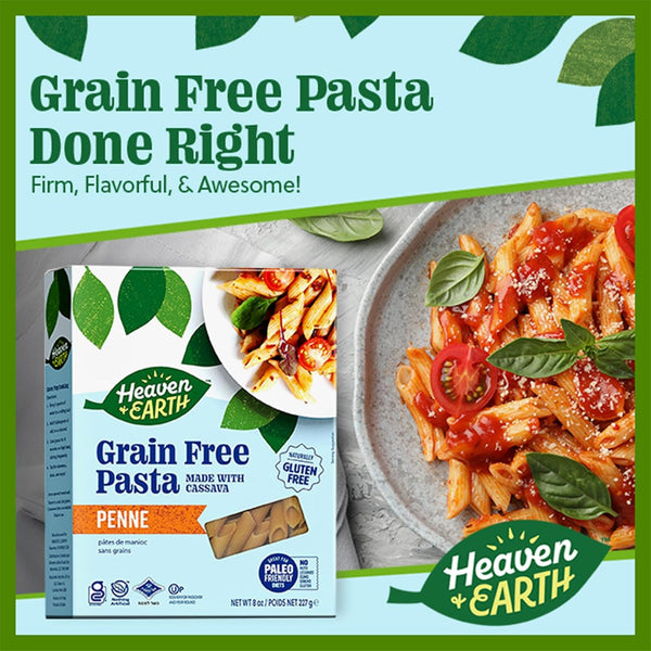 Heaven & Earth PENNE CASSAVA Pasta - 3