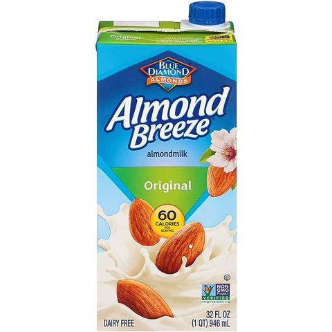 Almond Breeze Almond Milk, Original (12 Pack)