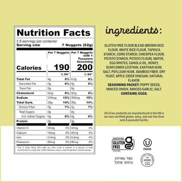 Katz Soft Pretzel Nuggets - Everything - 3