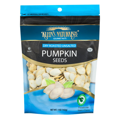 Klein's Naturals Dry Roasted, UnSalted Pumpkin Seeds
