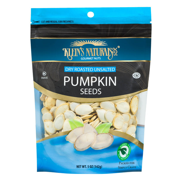 Klein's Naturals Dry Roasted, UnSalted Pumpkin Seeds - 1