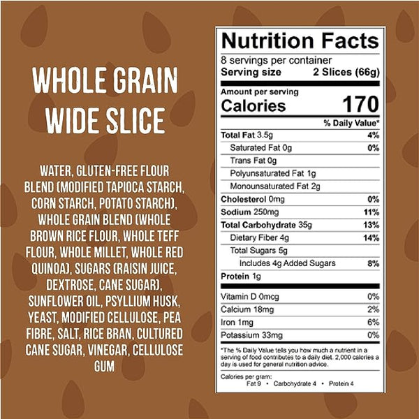 Little Northern Bakehouse WHOLE GRAIN Wide Slice Loaves - 2