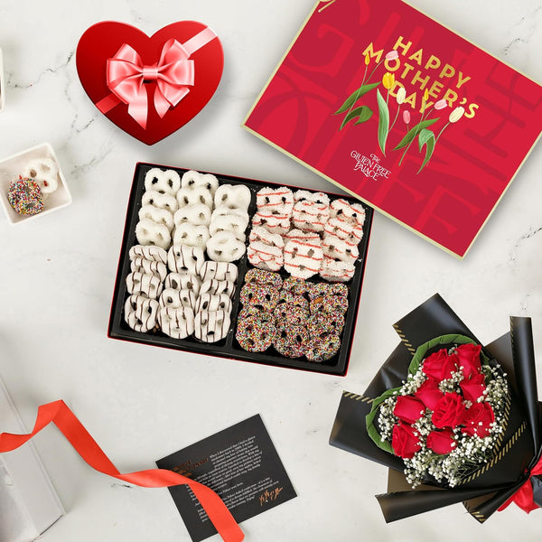 GFP Mothers Day Pretzels Gift Basket - 2