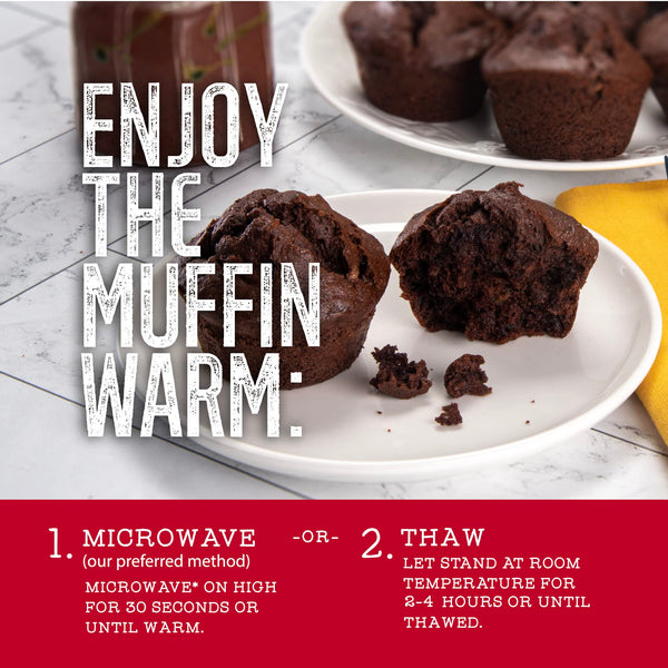 Katz Double Chocolate Zucchini Muffins - 4
