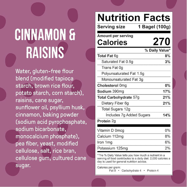 Little Northern Bakehouse Cinnamon Raisin Bagels - 4