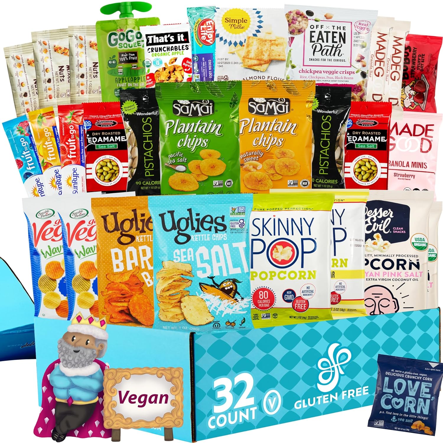 Snack Attack VEGAN Box [32 Count] | GlutenFreePalace