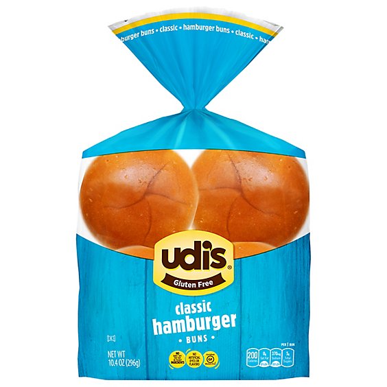 Udi's Classic Hamburger Buns - 1