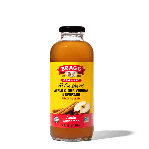Bragg's Organic Apple Cider Vinegar Refresher, Apple Cinnamon - 1