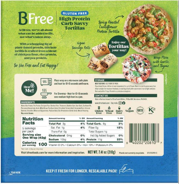 BFree High Protein Wraps - 2