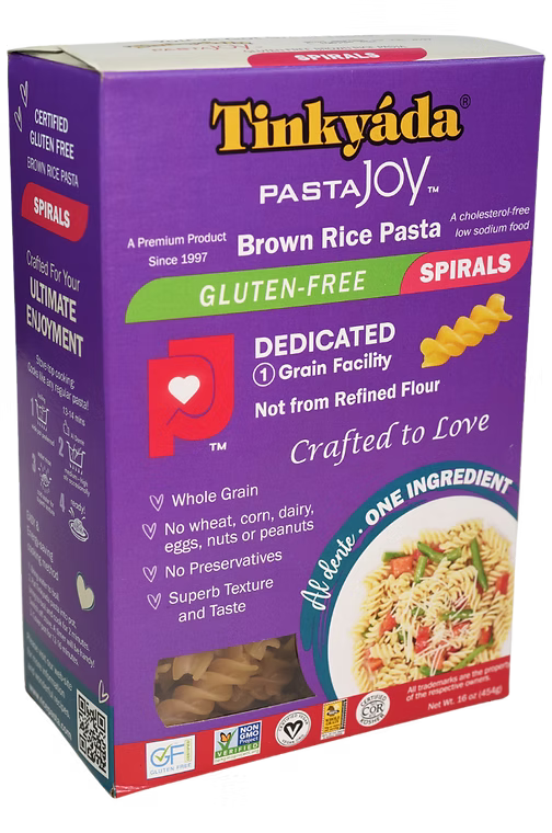Tinkyada Brown Rice Pasta SPIRALS - 1
