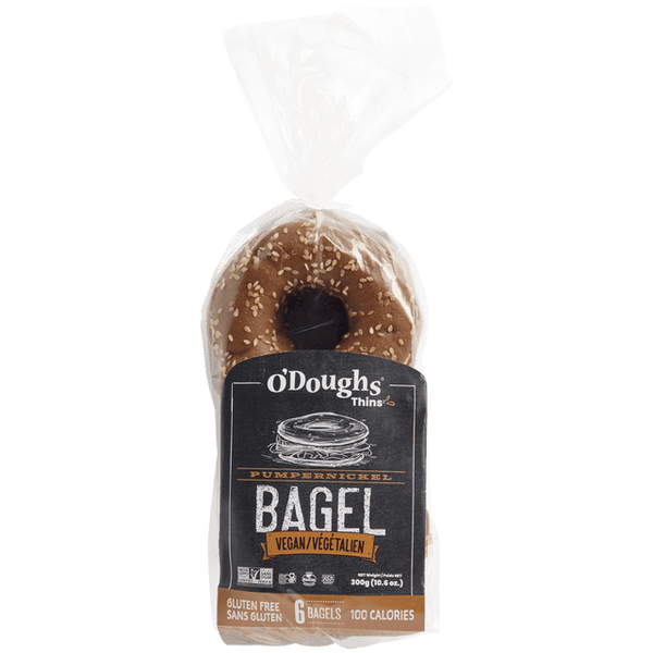O'Doughs  Bagels, Pumpernickel - 1