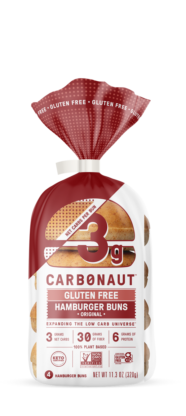 Carbonaut Gluten Free Hamburger Buns - 1