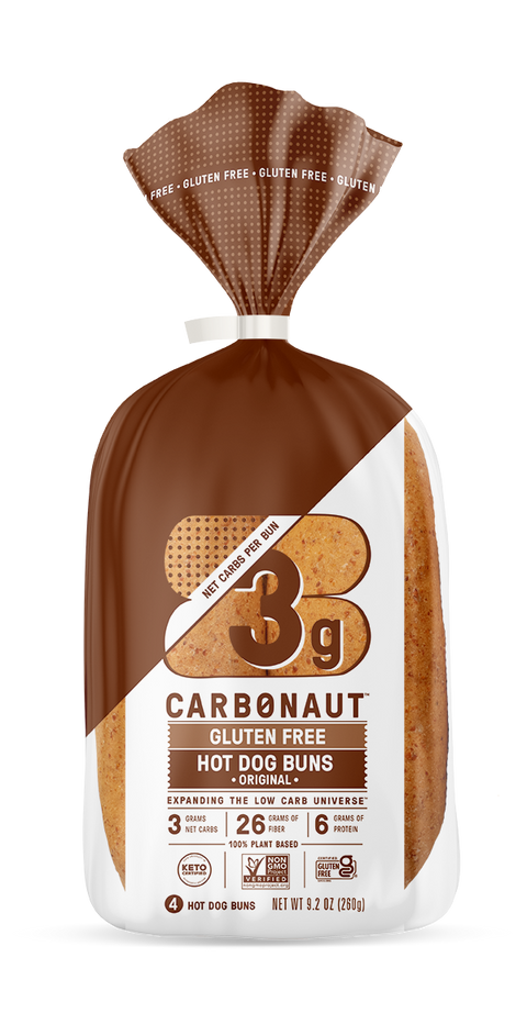 Carbonaut Gluten Free Hot Dog Buns