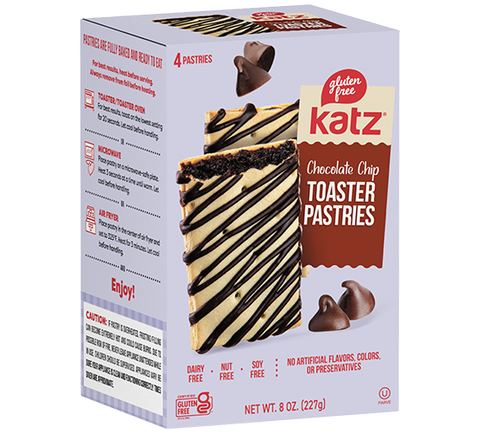 Katz Toaster Pastries - CHOCOLATE CHIP