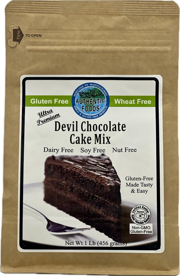 Authentic Foods Devils Food Chocolate Cake Mix - 1