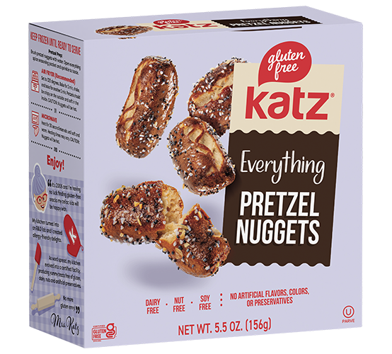 Katz Soft Pretzel Nuggets - Everything - 1