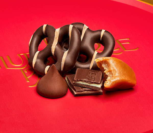 GFP Chocolate Candy Nuts Gift Tin - 4