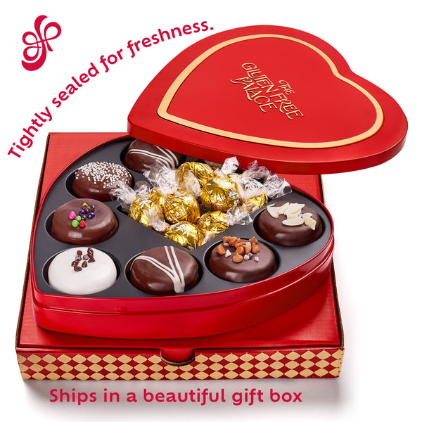 GFP Heart Shaped Chocolate Heart Tin - 2
