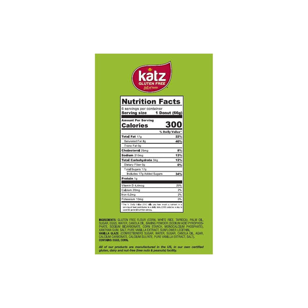 Katz Gluten Free Glazed Donuts - 5