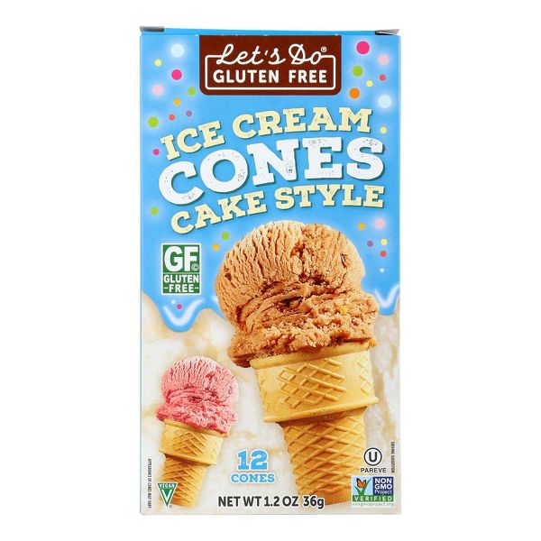 Let's Do Gluten Free Ice Cream Cones - 1