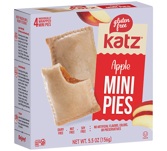 Katz Gluten Free Mini APPLE Pie - 1