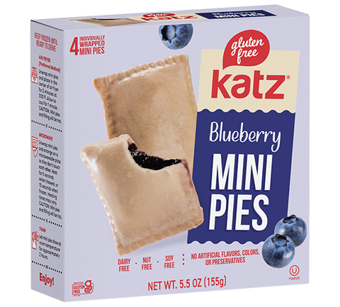 Katz Gluten Free Mini BLUEBERRY Pies