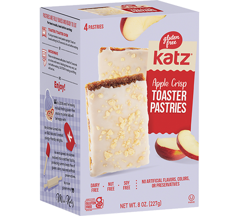 Katz Toaster Pastries - APPLE CRISP