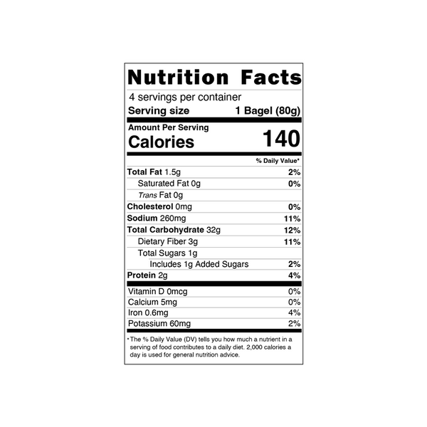 BFree Plain Bagels - 3