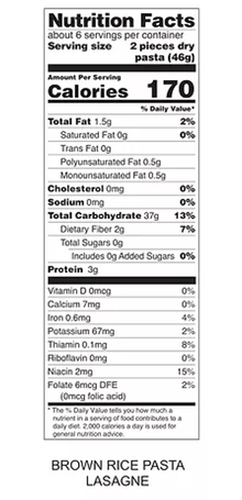 Tinkyada Brown Rice Pasta LASAGNE - 4