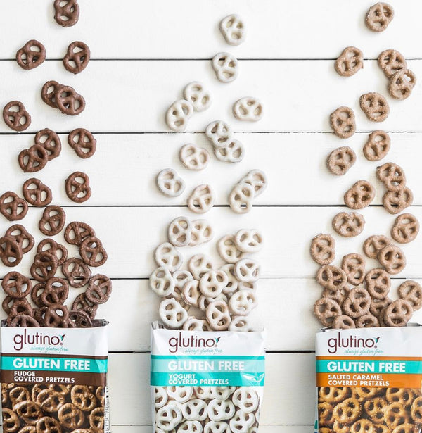 Glutino Chocolate Covered Pretzels - 8