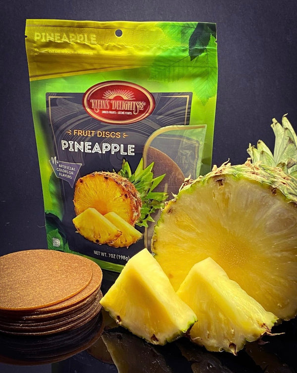 Klein's Naturals Pineapple Dried Fruit Discs - 2