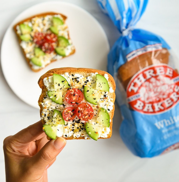 Three Bakers Whole Grain White Bread - 3