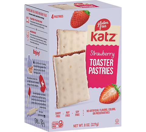 Katz Toaster Pastries - STRAWBERRY